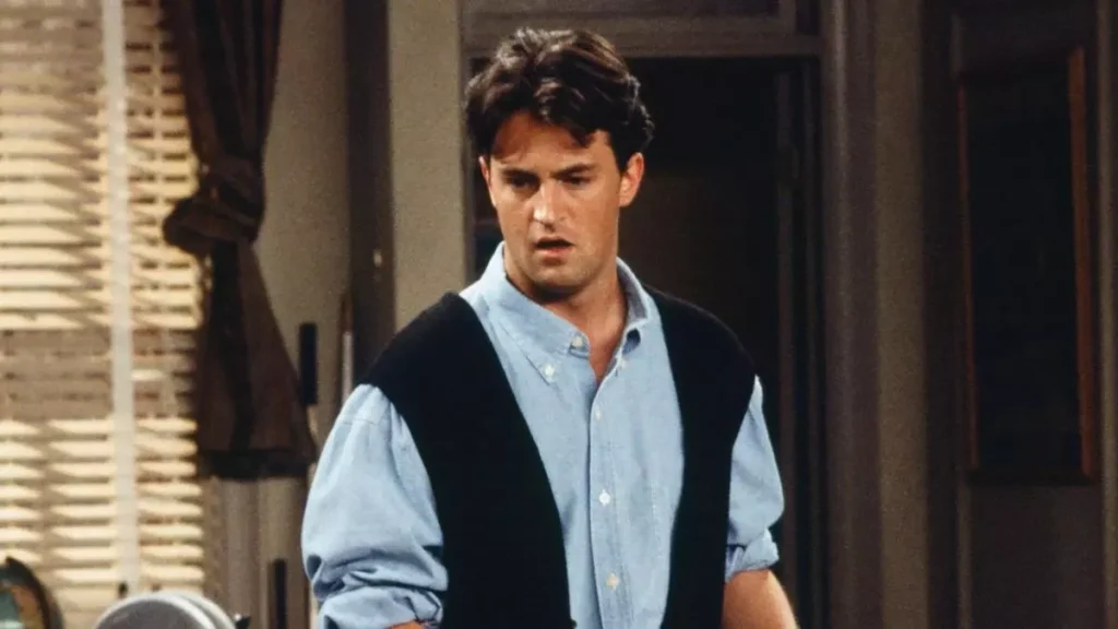 Matthew Perry, como Chandler Bing, el personaje que lo lanzó a la fama.