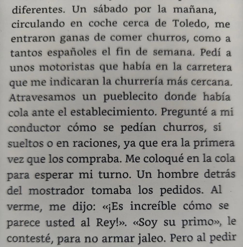 Extracto de 'Reconciliación', de Juan Carlos I.
