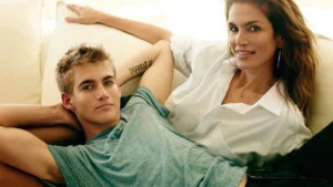 Presley Gerber y Cindy Crawford.