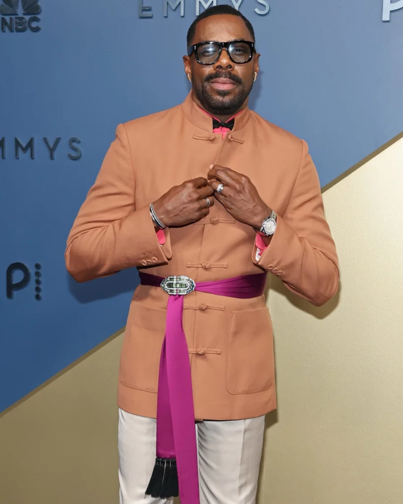 Colman Domingo apostó por Valentino en los Emmy.