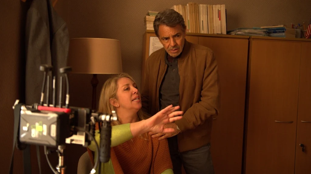 Eugenio Derbez, durante la grabación de 'Marcelo en el mundo real'.