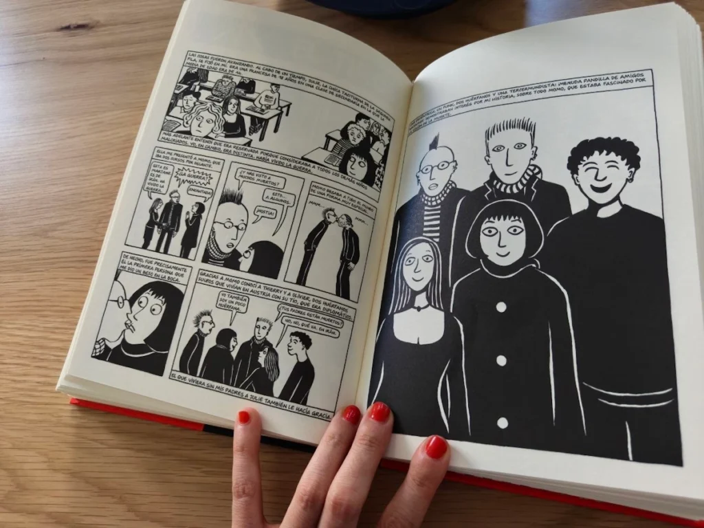 'Persépolis' cuenta la vida de Marjane Satrapi en Irán.
