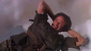 Robin Williams, como Peter Pan en 'Hook'.