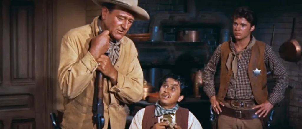 Imagen del western 'Río Bravo'.