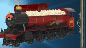 El palomitero Hogwarts Express de Cinesa, el tren de Harry Potter.