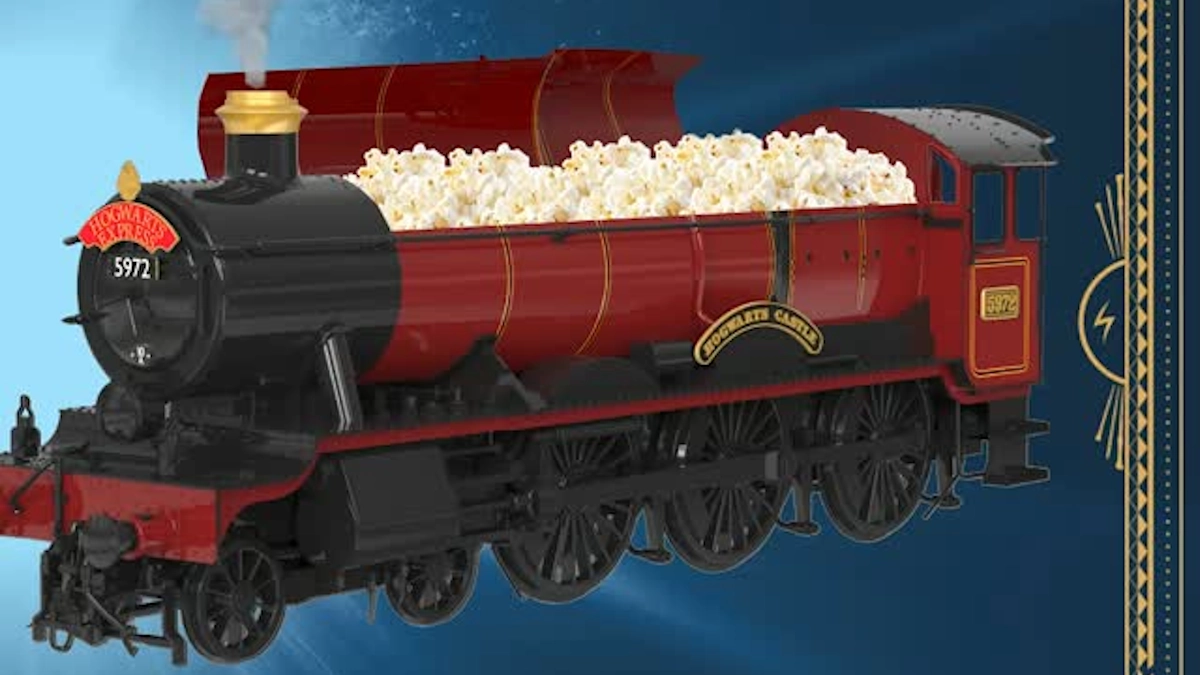 El palomitero Hogwarts Express de Cinesa, el tren de Harry Potter.