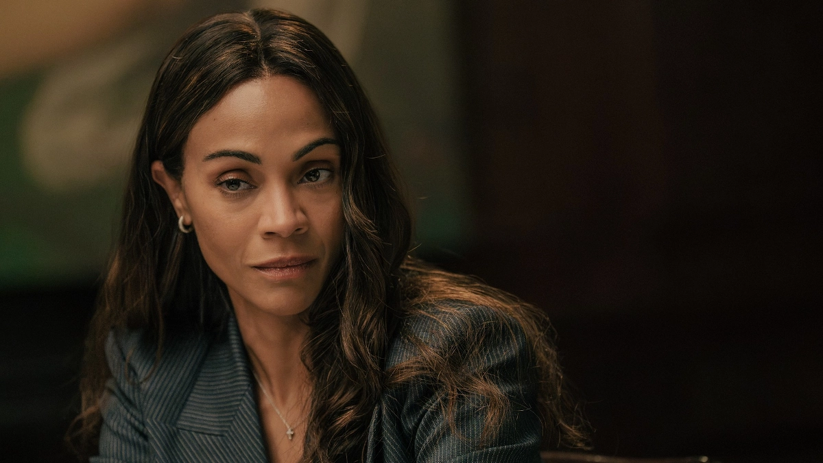 Zoe Saldaña es Joe McNamara en 'Lioness'.