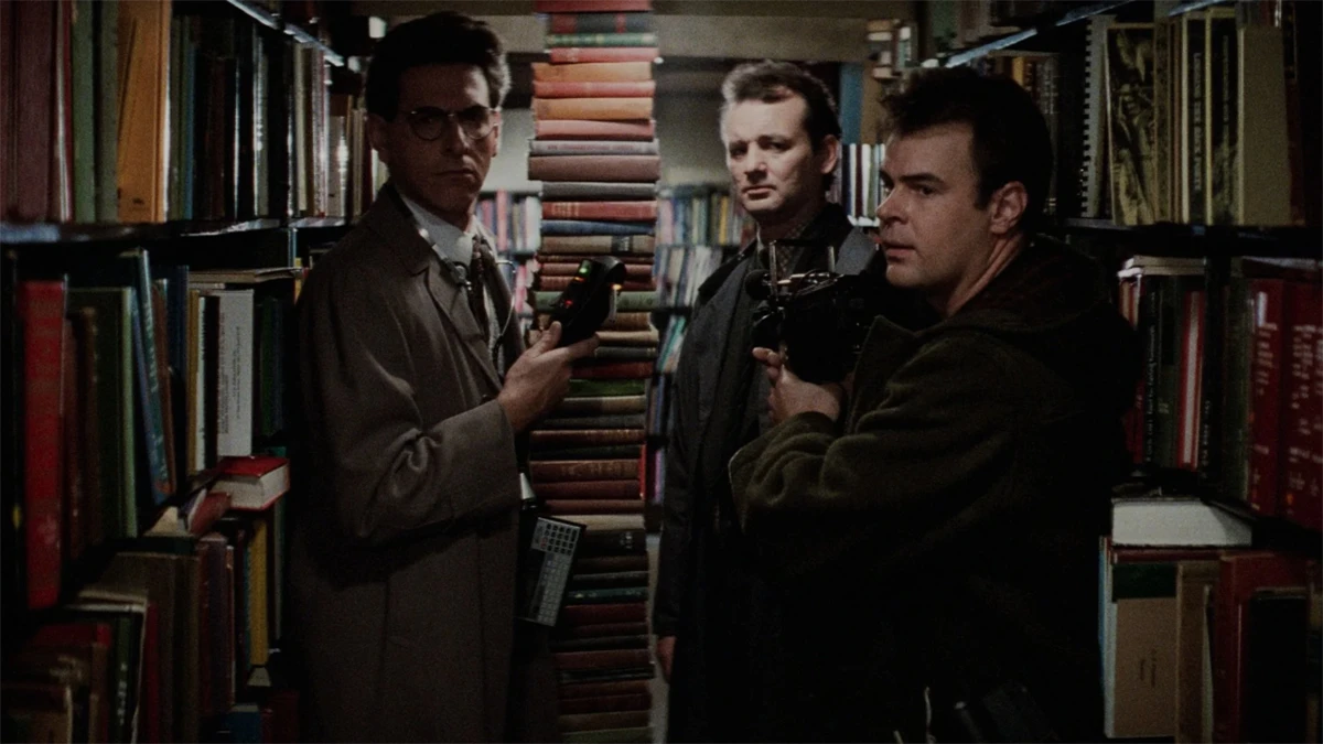 La primera aparición fantasmagóriza de la película 'Cazafantasmas' se produce en la Biblioteca Pública de Nueva York.