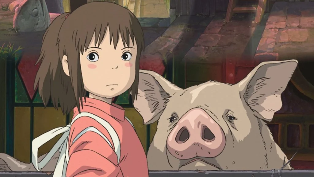 Imagen de 'El viaje de Chihiro', de Studio Ghibli.