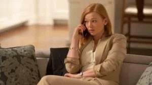 Imagen de Sarah Snook en 'Succession'.