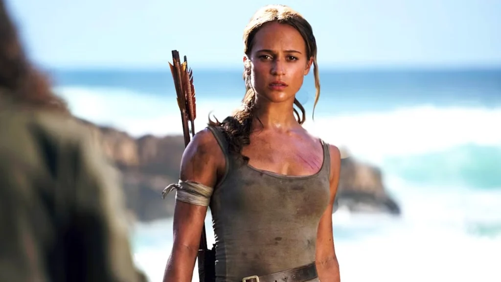 Alicia Vikander, como Lara Croft en 'Tomb Raider'.