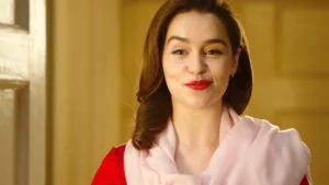 Imagen de Emilia Clarke en el papel de Louisa Clark, en 'Antes de ti'.