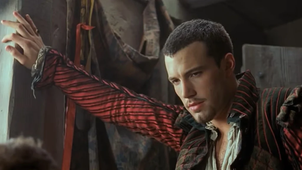 Ben Affleck interpretó a Ned Alleyn en 'Shakespeare in love'.