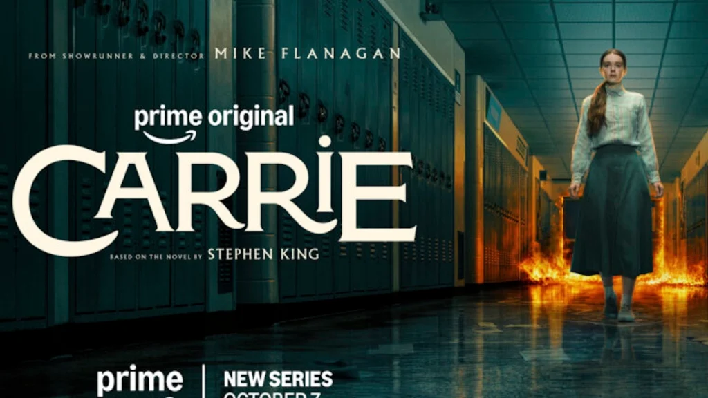 Cartel promocional de 'Carrie' de Prime Video.