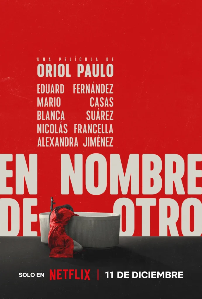 Cartel promocional de 'En nombre de otro', de Netflix.