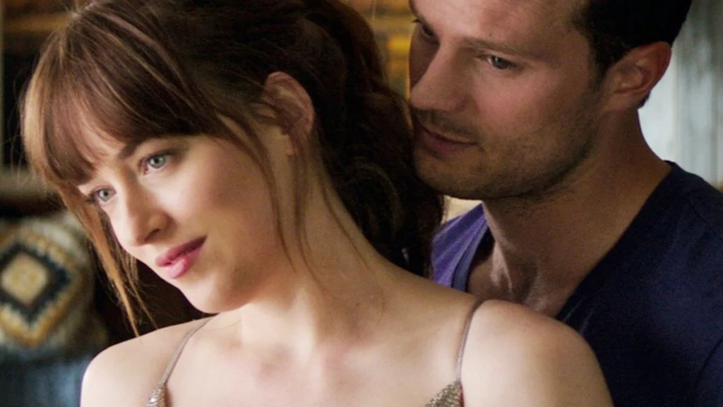 Dakota Johnson y Jamie Dornan, en '50 sombras de Grey'.