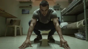 Mario Casas, en una imagen de 'El inocente', de Netflix.