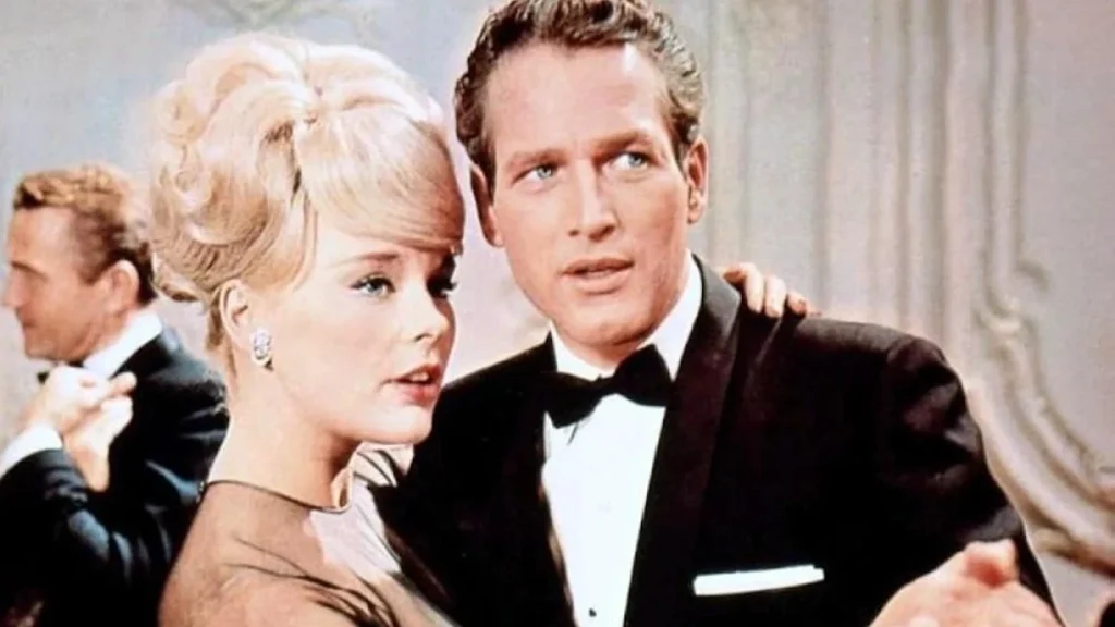Elke Sommer y Paul Newman, en 'El premio'.