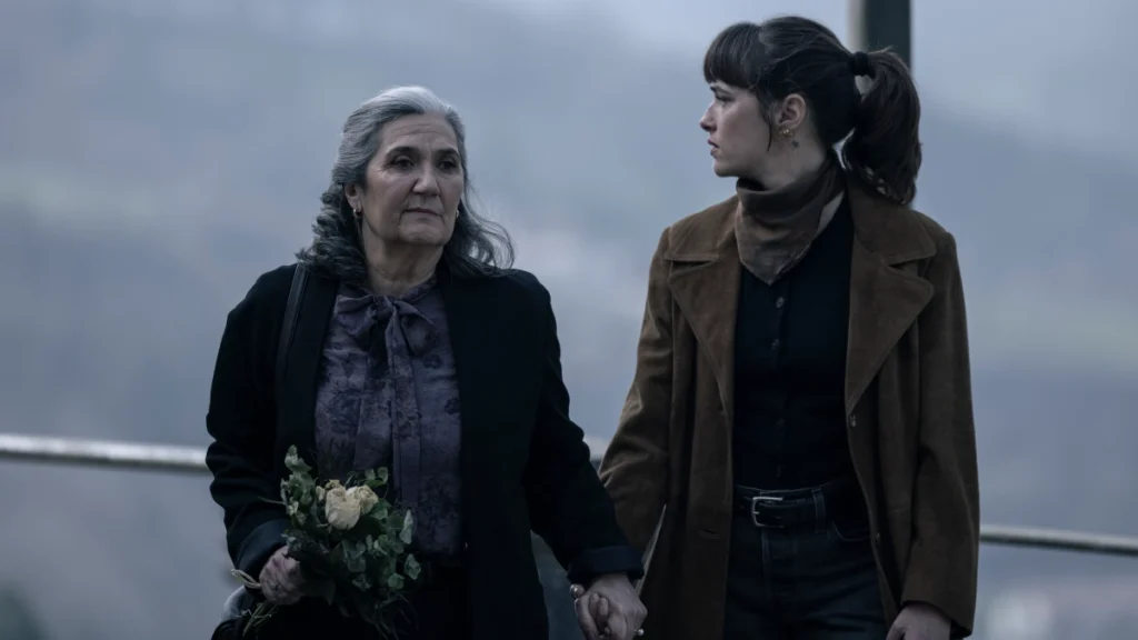 Ane Gabarain y Susana Abaitua, en 'Infamia'.