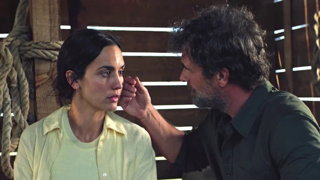Megan Montaner y Rodolfo Sancho son María y Juan Toscano en 'Entre tierras'.
