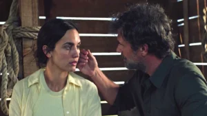 Megan Montaner y Rodolfo Sancho son María y Juan Toscano en 'Entre tierras'.