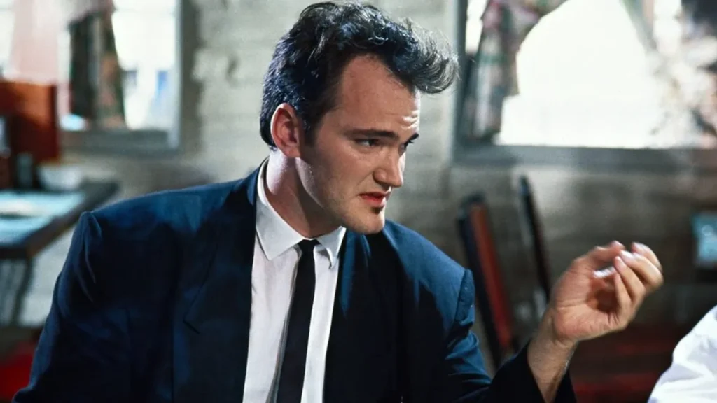 Quentin Tarantino actúa en 'Reservoir Dogs'.