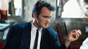 Quentin Tarantino actúa en 'Reservoir Dogs'.