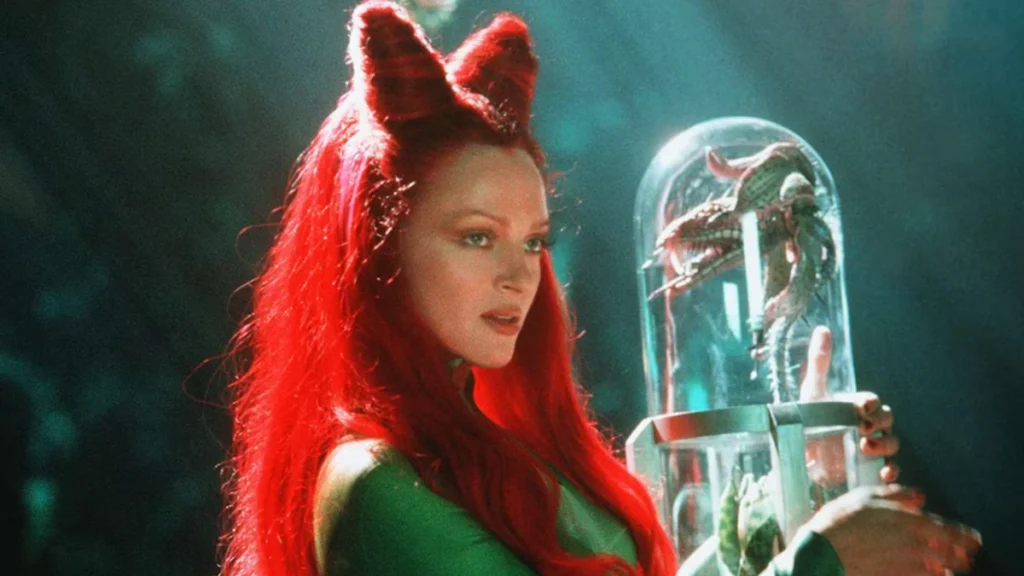 Uma Thurman, como Poison Ivy en 'Batman y Robin'.